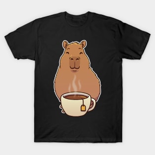 Capybara Cup of Tea T-Shirt